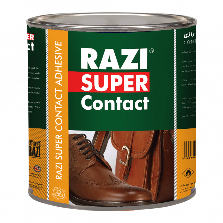 چسب کفش سوپر کانتکت رازی شرکت شیمیایی رازی
